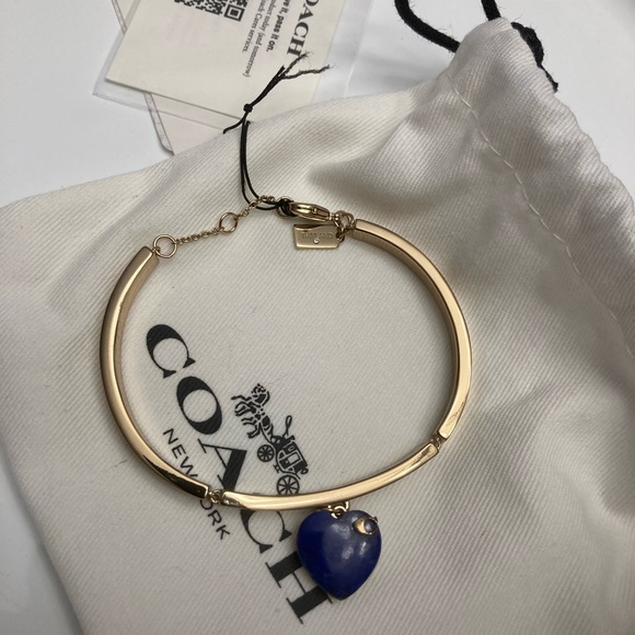 Coach Reversible Heart Charm Bracelet - Picture 3 of 4